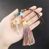 دُرّةٌ تبتيةٌ معلّقةٌ للسيارة - زينةٌ صلاةٌ دوارة Tibetan Prayer Wheel Car Hanging Ornament