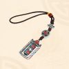 سلسلة مفاتيح عجلة الصلاة التبتية ذات الكلمات الستة الحقيقية Six True Words Tibetan Prayer Wheel Keychain
