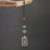 سلسلة مفاتيح عجلة الصلاة التبتية ذات الكلمات الستة الحقيقية Six True Words Tibetan Prayer Wheel Keychain