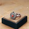 Anillo Tibetano Giratorio de la Paz Tibetan Rotatable Peace Ring