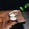 Anillo Tibetano Giratorio de la Paz Tibetan Rotatable Peace Ring