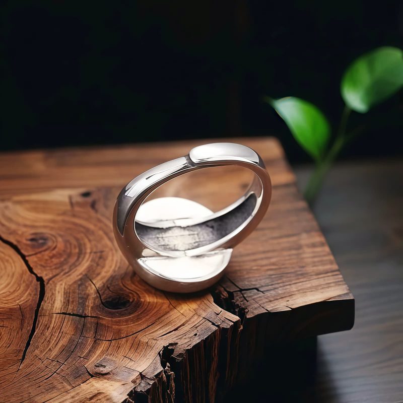 Anillo Tibetano Giratorio de la Paz Tibetan Rotatable Peace Ring