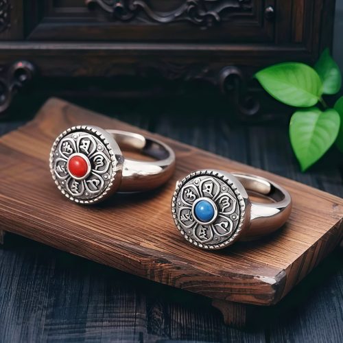 Anillo Tibetano Giratorio de la Paz Anillo Tibetano Giratorio de la Paz