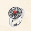 Anillo Tibetano Giratorio de la Paz Tibetan Rotatable Peace Ring