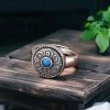 Anillo Tibetano Giratorio de la Paz Tibetan Rotatable Peace Ring