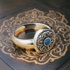 Anillo Tibetano Giratorio de la Paz Tibetan Rotatable Peace Ring