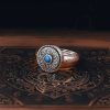 Anillo Tibetano Giratorio de la Paz Tibetan Rotatable Peace Ring