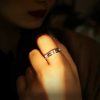 Cincin Perlindungan Mata Buddha Tibet 999 Silver 999 Silver Tibetan Buddha Eyes Protection Ring