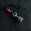 Colgante Dorje de Plata 925 Om Mani Padme Hum Tibetano Tibetan 925 Silver Om Mani Padme Hum Dorje Pendant