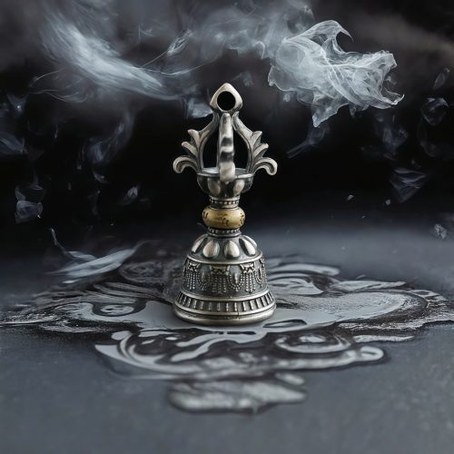 Colgante Dorje de Plata 925 Om Mani Padme Hum Tibetano Colgante Dorje de Plata 925 Om Mani Padme Hum Tibetano