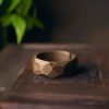 Anillo de la Riqueza de Cobre con Diseño Sencillo Tibetano Tibetan Simple Design Copper Wealth Ring