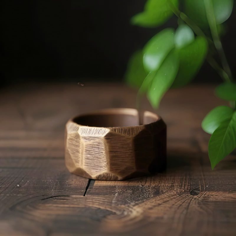 Anillo de la Riqueza de Cobre con Diseño Sencillo Tibetano Tibetan Simple Design Copper Wealth Ring