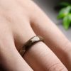 Anillo de la Riqueza de Cobre con Diseño Sencillo Tibetano Tibetan Simple Design Copper Wealth Ring