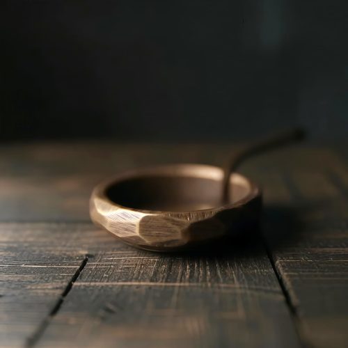 Anillo de la Riqueza de Cobre con Diseño Sencillo Tibetano Anillo de la Riqueza de Cobre con Diseño Sencillo Tibetano
