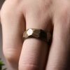 Anillo de la Riqueza de Cobre con Diseño Sencillo Tibetano Tibetan Simple Design Copper Wealth Ring