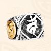 Anillo de Equilibrio Tibetano de Titanio Tibetan Titanium Balance Ring