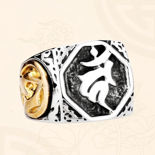 Anillo de Equilibrio Tibetano de Titanio Anillo de Equilibrio Tibetano de Titanio
