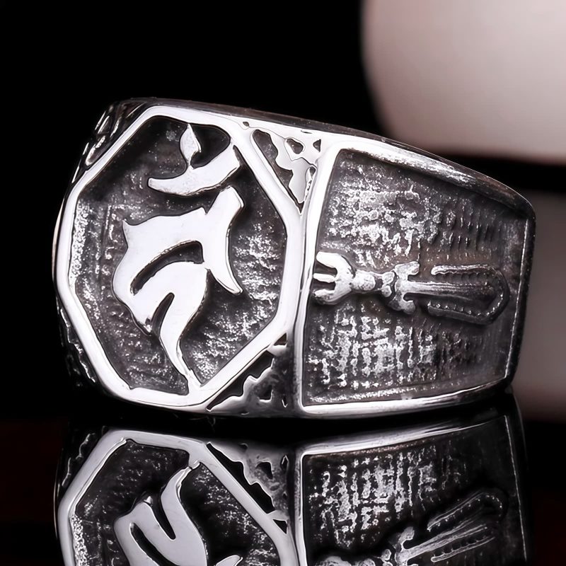 Anillo de Equilibrio Tibetano de Titanio Tibetan Titanium Balance Ring