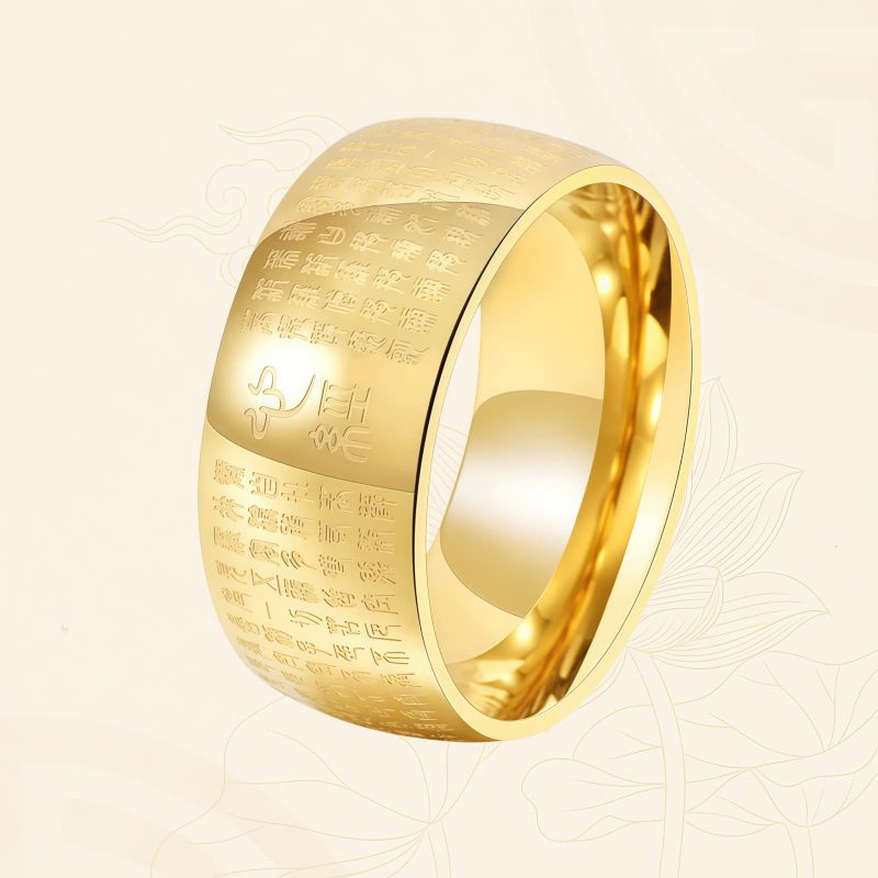 Anillo de Equilibrio de Acero de Titanio Tibetano Tibetan Titanium Steel Balance Ring