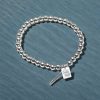 Pulsera de Buena Suerte con Acero de Titanio para el Equilibrio Titanium Steel Balance Good Luck Bracelet