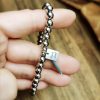Pulsera de Buena Suerte con Acero de Titanio para el Equilibrio Titanium Steel Balance Good Luck Bracelet