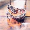 Anillo de Protección con Diseño de Dragón Vintage de Aleación de Zinc Vintage Dragon Pattern Zinc Alloy Protection Ring