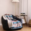 Geometric Soft Throw Blanket