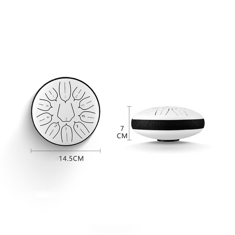 Lotus Steel Tongue Drum for Meditation