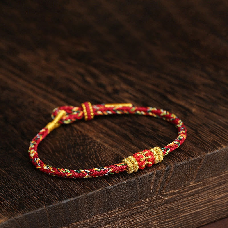 Colorful Tibetan Rope Luck Bracelet