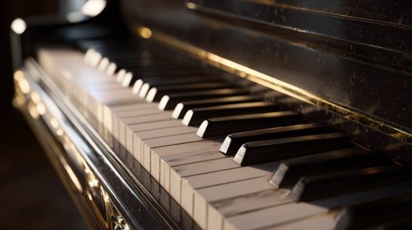 Ein hochwertiges Musikinstrument mit Komponenten aus afrikanischem Ebenholz.