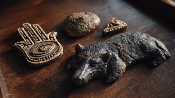 Símbolos de protección antiguos como la mano de Hamsa y el Ojo de Horus