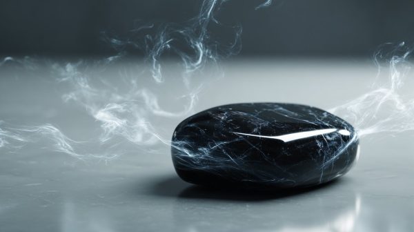 Batu akik hitam menyerap energi negatif, seperti filter
