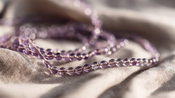 Assortment of delicate thin beads