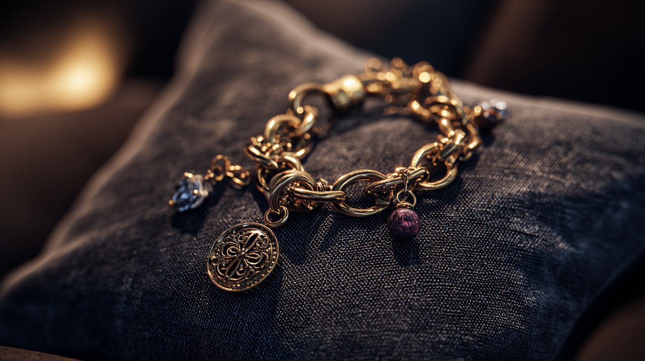 Una pulsera significativa con elementos simbólicos, que representa el poder personal y la autoeficacia.