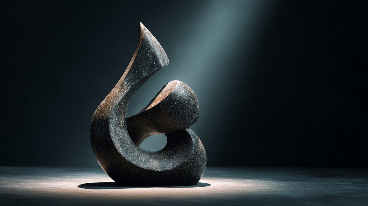 A hand-carved stone statuette symbolizing inner balance and self-mastery.