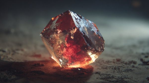 A raw, uncut crystal, glowing subtly, symbolizing the complex and interconnected nature of the human mind and cognitive processes.