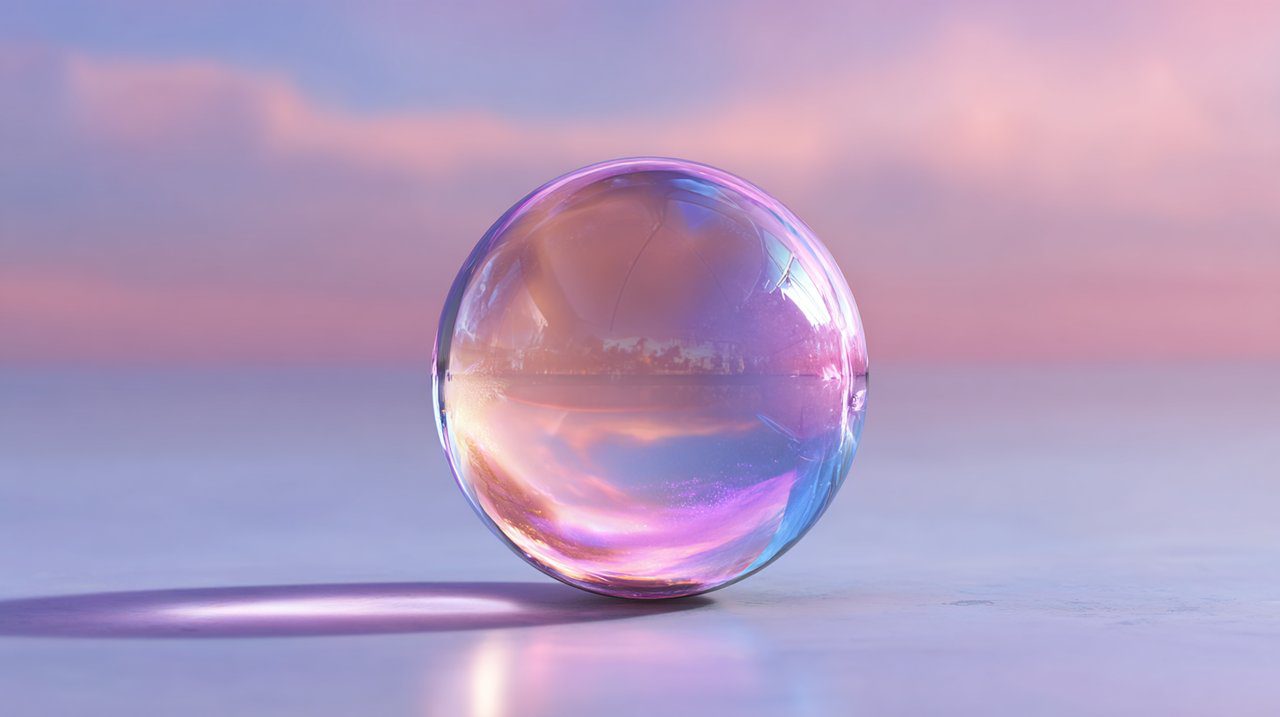 Crystal Orb Symbolizing Inner Alignment
