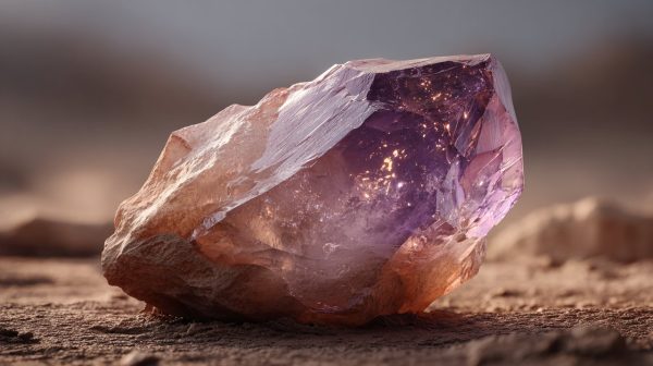 Raw crystal representing the natural state of the Soul Spectrum.