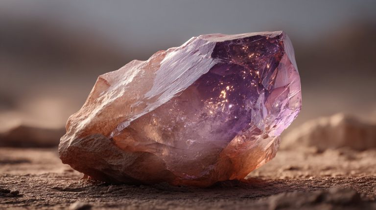 Raw crystal representing the natural state of the Soul Spectrum.