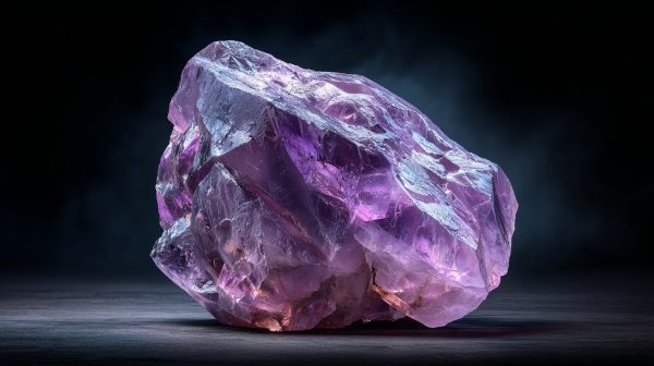 A raw, unpolished crystal representing untapped potential.