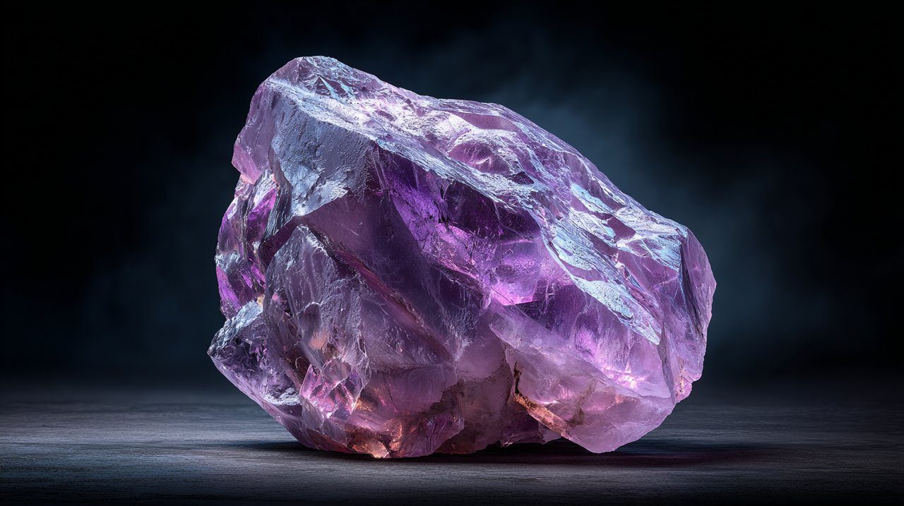 Un cristal en bruto y sin pulir que representa el potencial sin explotar.