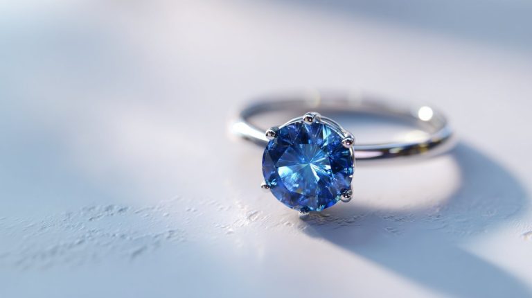 A gemstone ring symbolizing integrated self-awareness.
