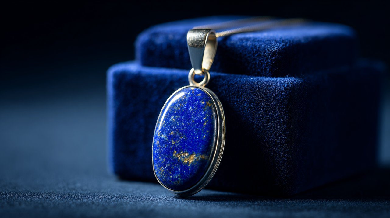Collar de Lapislázuli para la Intuición y la Sabiduría