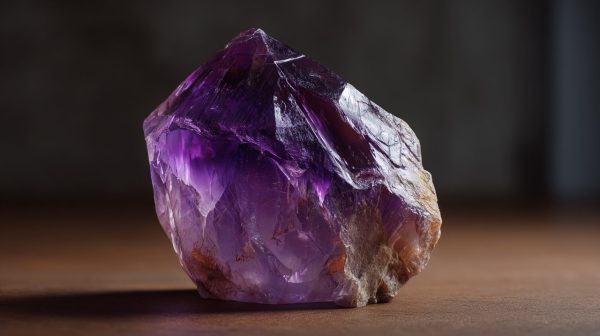 Raw Amethyst Crystal for Third Eye Chakra