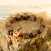 Pulsera Curativa con Cuentas Dzi y Roca Volcánica Lava Rock Dzi Bead Healing Bracelet