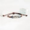 Pulsera de la Riqueza con Cuentas de Cerámica Tibetana Tibetan Ceramic Bead Wealth Bracelet