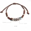 Pulsera de la Riqueza con Cuentas de Cerámica Tibetana Tibetan Ceramic Bead Wealth Bracelet