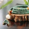 Lotus Cyan Bodhi Seed Success Bracelet Lotus Cyan Bodhi Seed Success Bracelet