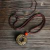Collar de Pixiu con Obsidiana Dorada Brillante para la Abundancia Gold Sheen Obsidian Pixiu Wealth Necklace