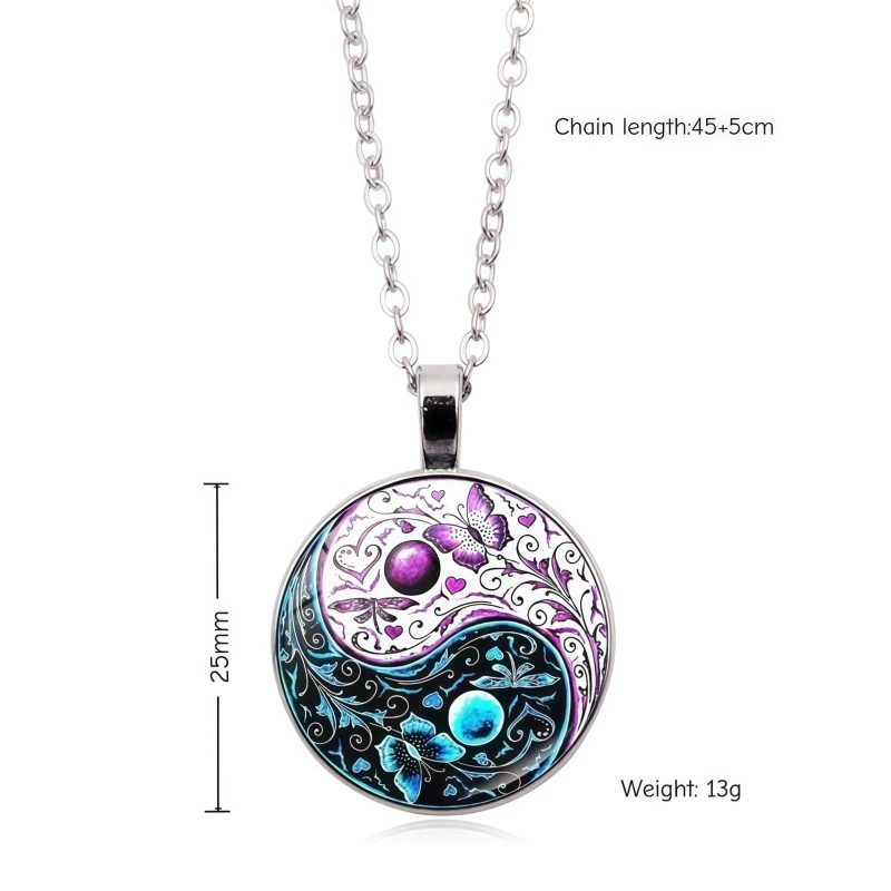 Gelang Keseimbangan Tembaga Yin Yang Yin Yang Copper Balance Pendant